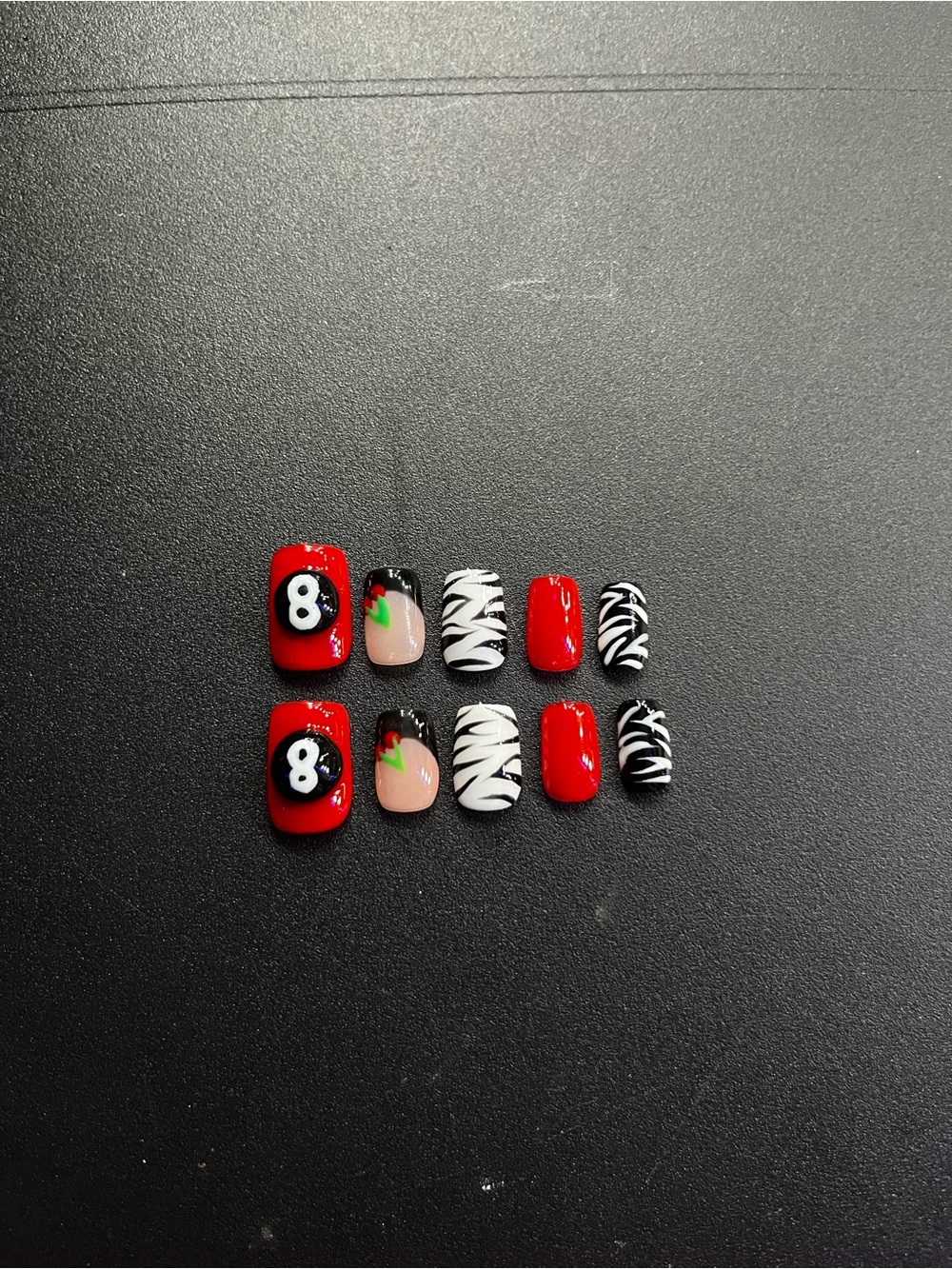 Press on nails made by me